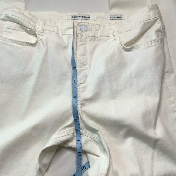 White Jeans Jones New York with details pockets 🥰 - Picture 8 of 15